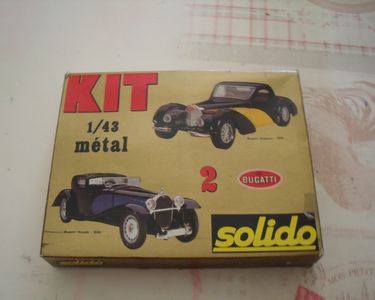 Kit Solido 1/43 Bugatti Royale & Atalante En Métal – Modèle Collection