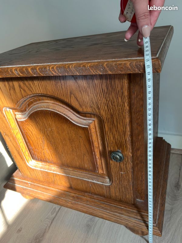 Table de chevet en bois (image 10)