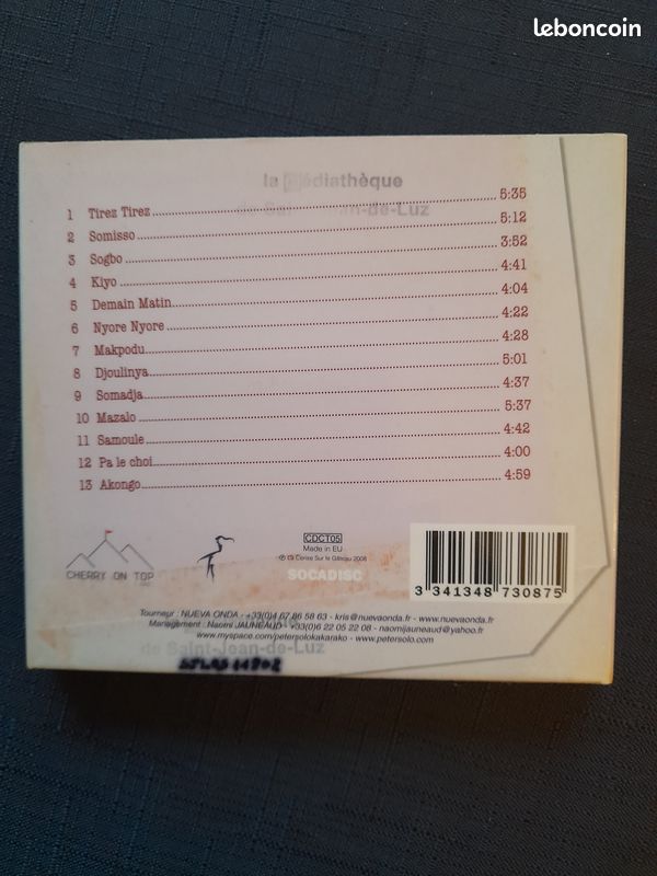 CD Peter Solo & Kakarako ‎– Miadome (image 2)