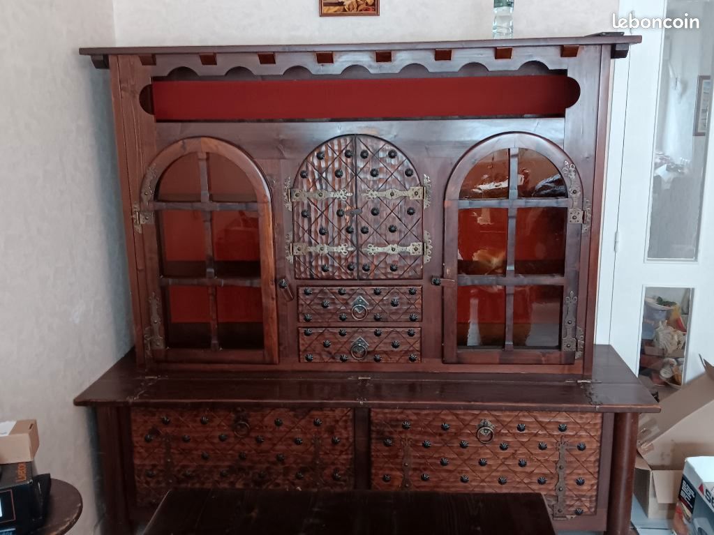 Salle à manger table et 6 chaises en massif (image 4)