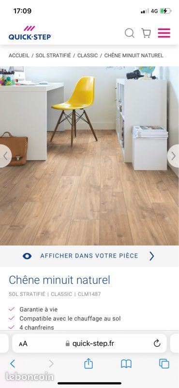 Sol stratifié classique - hydroseal - Quick step - aspect bois (image 1)