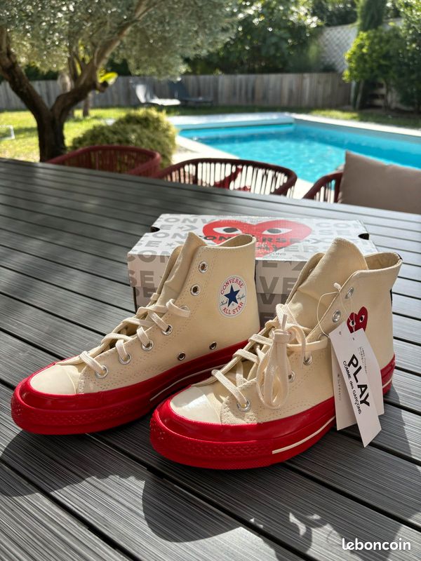 High Top All Star Comme Des Garcons Basse Chuck Taylor Comme Des