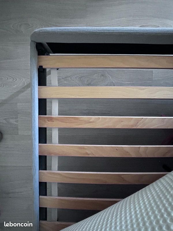 Cadre de lit double 140x200 cm Ikea (image 2)