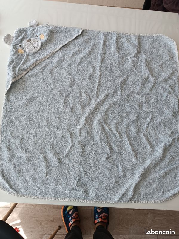 Serviette de bain bébé garçon (image 1)