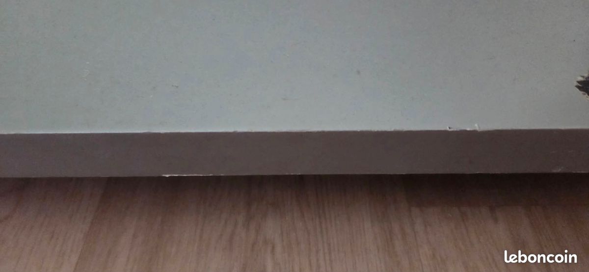 Table basse en verre ou meuble TV – 3 niveaux – Sur roulettes (image 2)