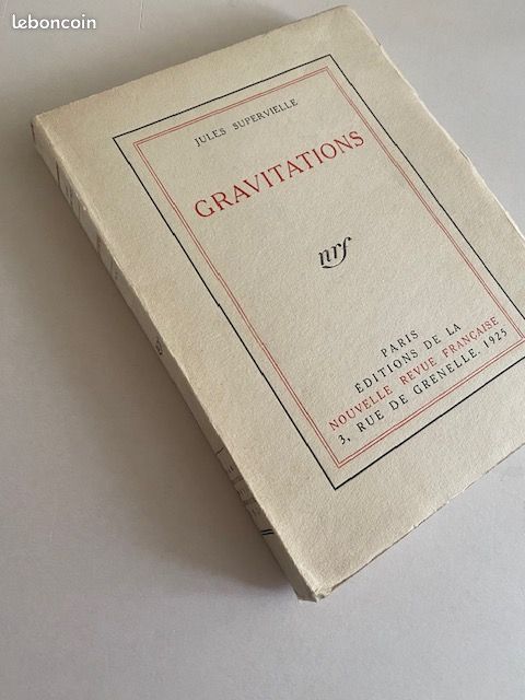 Jules SUPERVIELLE "Gravitations", année 1925 (image 5)