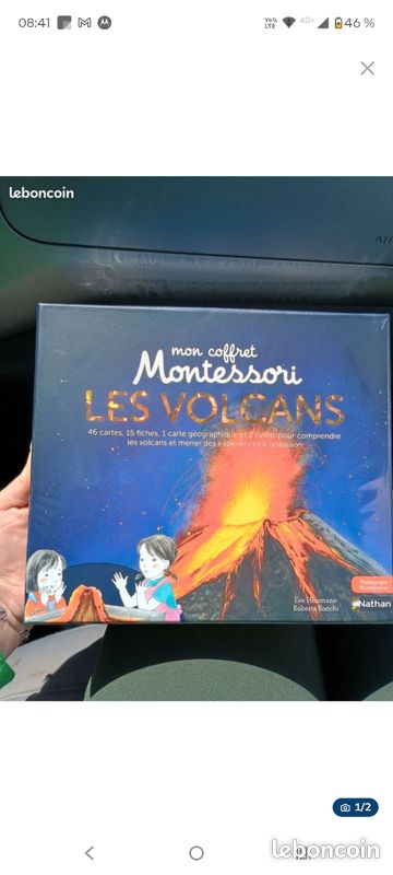 Les volcans mon coffret Montessori (image 1)