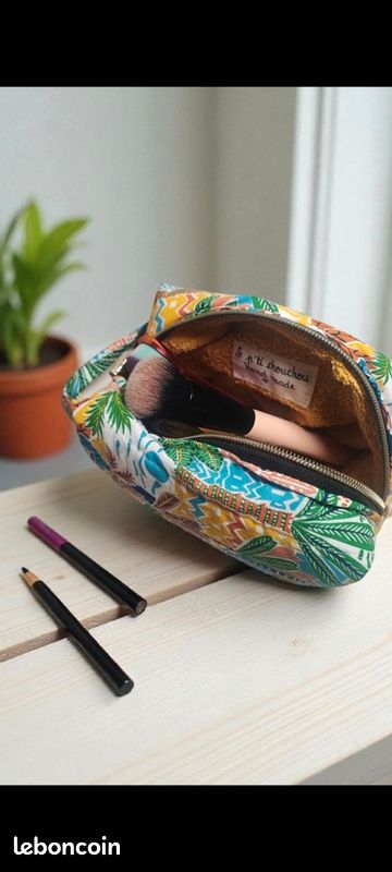 Trousse de toilette fait main ✋🏻 (image 4)