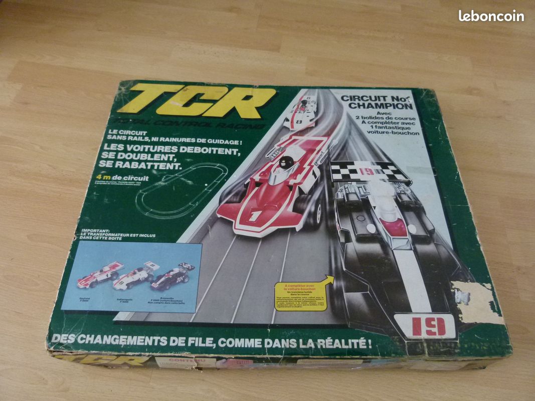 Lot De 6 Courbes 90 Pour Circuit TCR Changement De File - Occasion