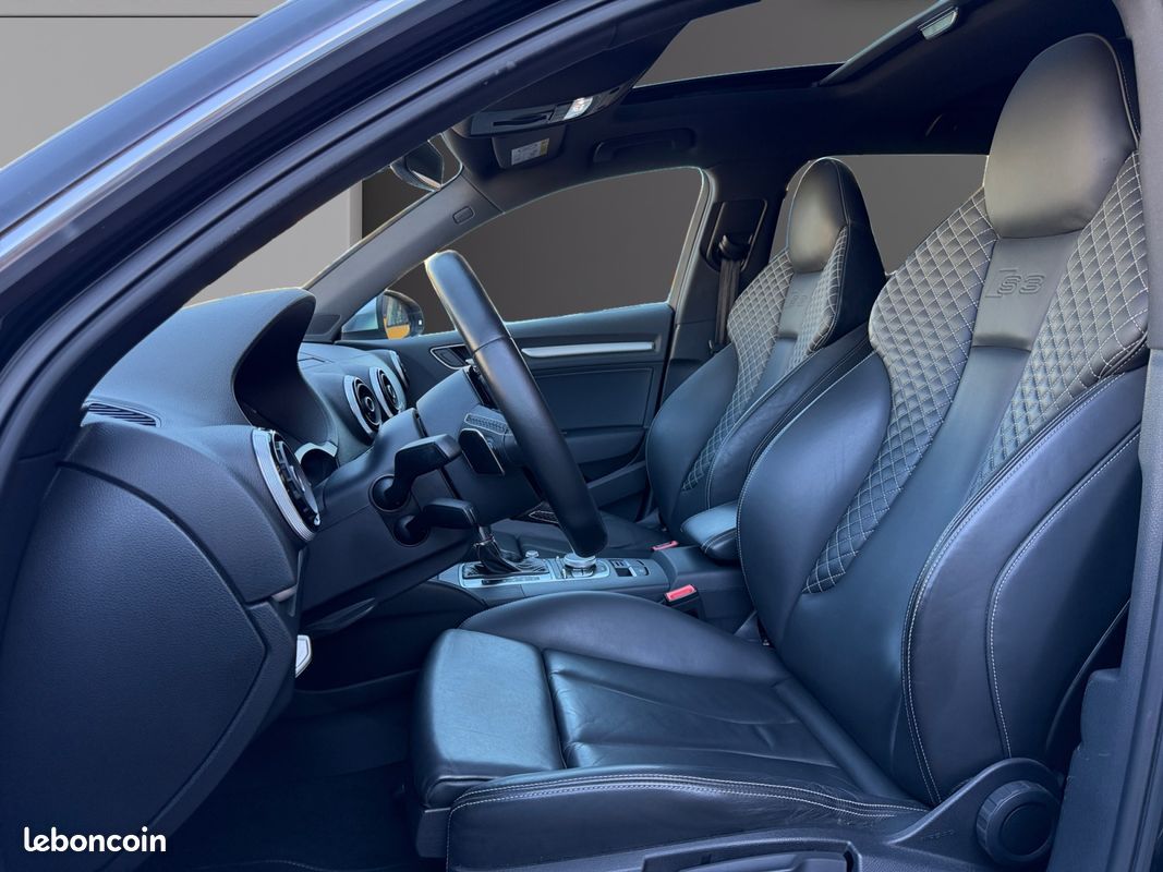 AUDI S3 2.0 TFSI S TRONIC 300cv - Entretien Exclusif Audi - Toit Ouvrant - Sièges Diamants - Garantie 12 mois (image 9)