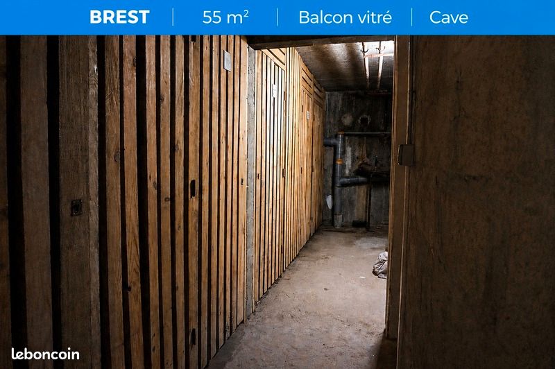 Appartement 2 pièces 55 m² · à Brest · 55 m² · 131 400 €