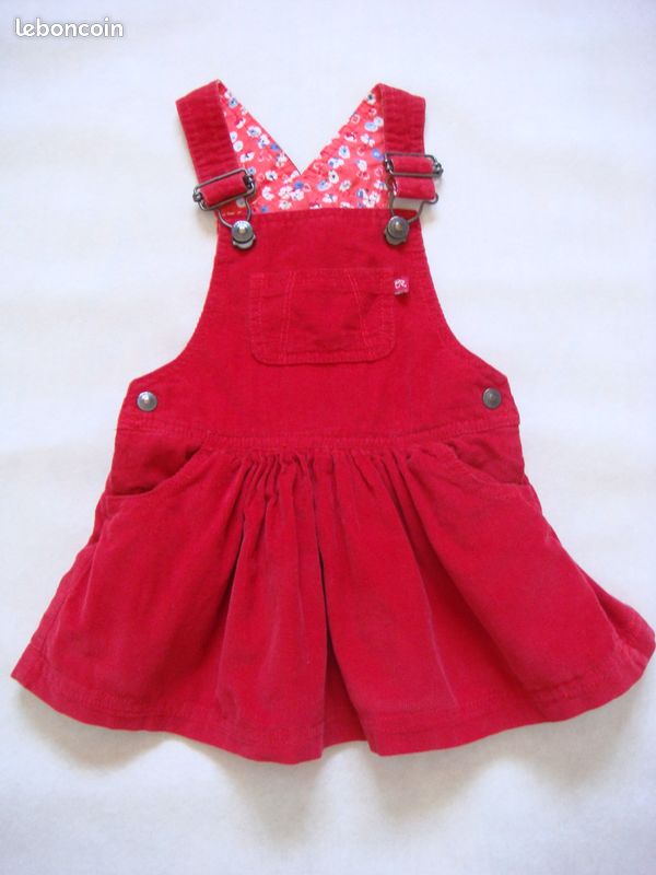 Robe velours mois, marque: Cadet Roussel Vêtements bébé