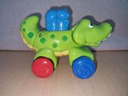 Fisher Price – Alligator Press & Go – Jouet Roulant à Presser – Dès 6 Mois – Sans Piles