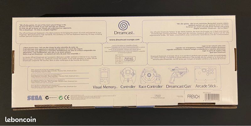 Sega Dreamcast Console Chargeur Sans Fil Compatible Avec Apple Iphone