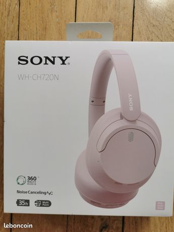 Sony Casque WH-CH720 - Noir | Livré demain - Krëfel