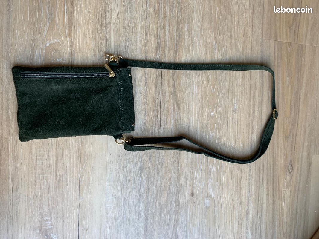 Mini sac à portable tout cuir (image 2)