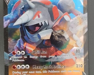 Carte Pokmon - Rhyperior V Holo 230 HP 095/189 - Collection