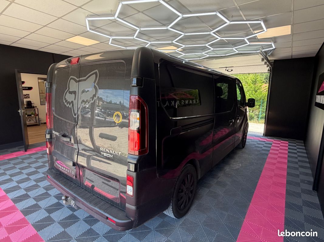 RENAULT TRAFIC CABINE APPROFONDIE L2H1 1200 KG DCI 140 CONFORT/Entretien Complet / Turbo neuf (image 10)