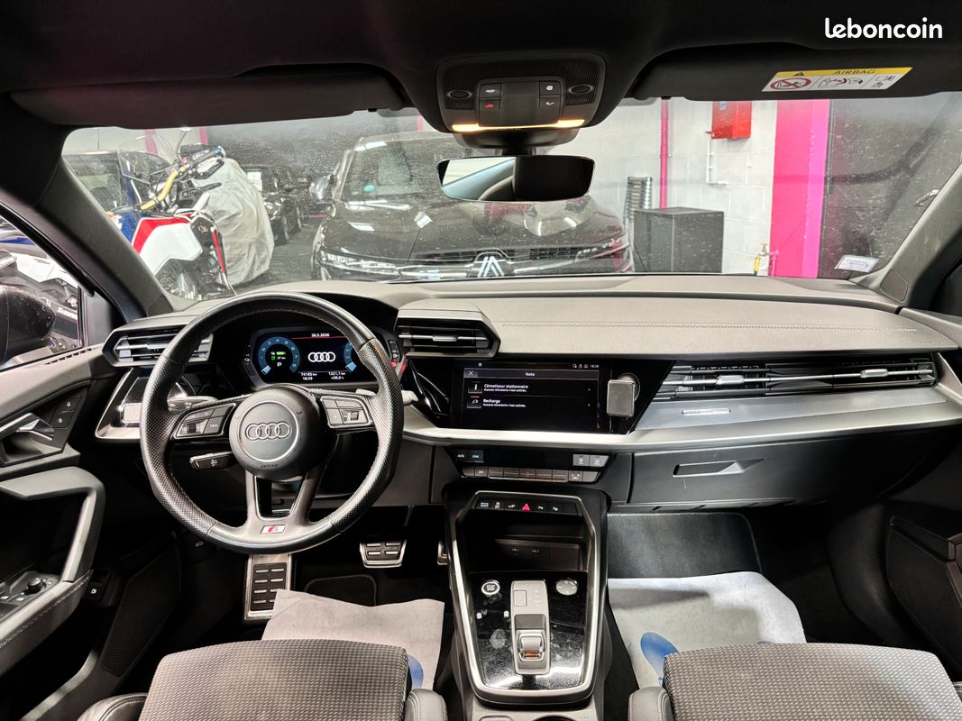 AUDI A3 Sportback 40 TFSIe 204 S tronic 6 S Line CarPlay Caméra de recul Entretient Audi Origine France Garantie 12mois (image 2)