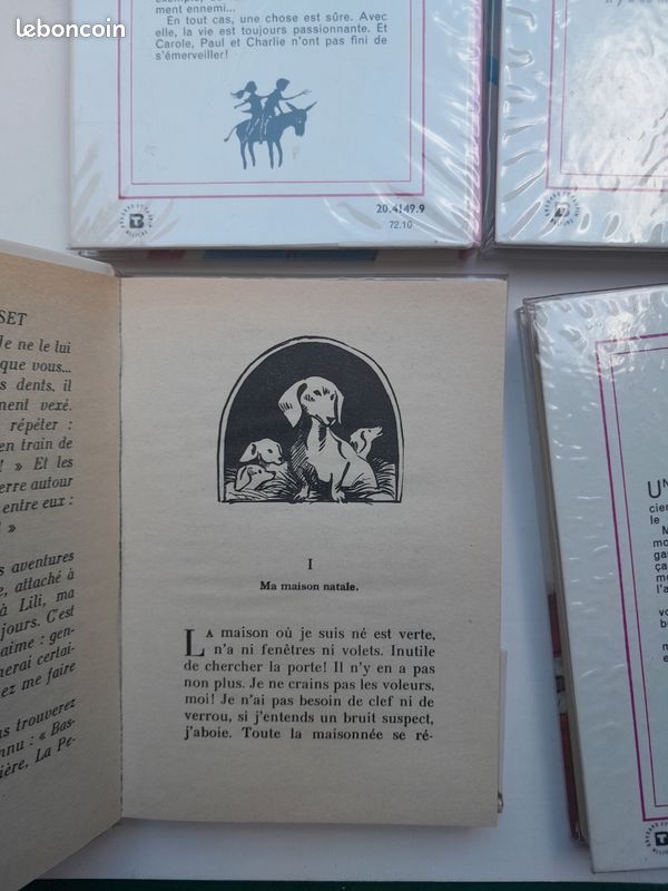 Bibliothèque rose, lot 4 livres (image 4)