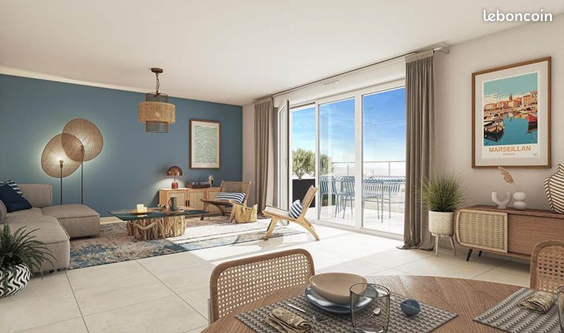 Appartement 3 pièces 60 m² · à Marseillan · 60 m² · 234 000 €