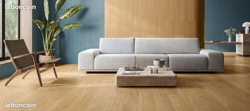 12m2 Carrelage intérieur 20x120 grès effet bois (image 3)
