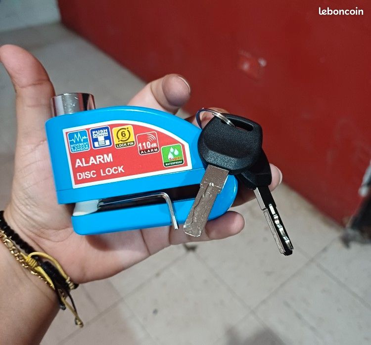 🔒 Bloc disque avec alarme puissante pour moto et scooter (image 11)