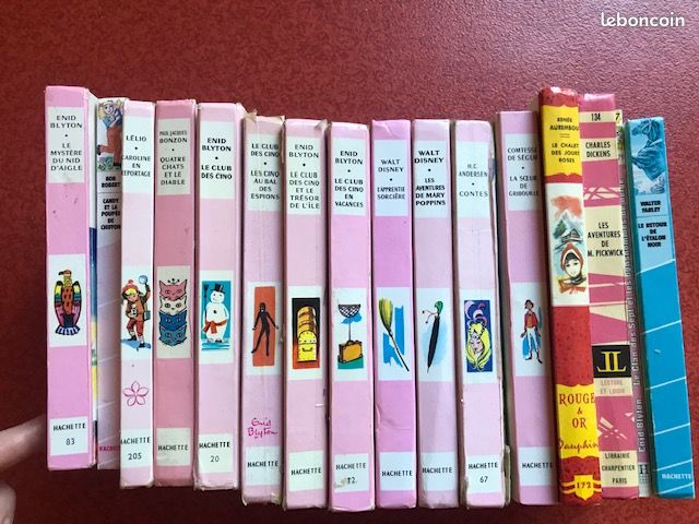Lot de 12 livres années 70 bibliothèque rose (image 3)