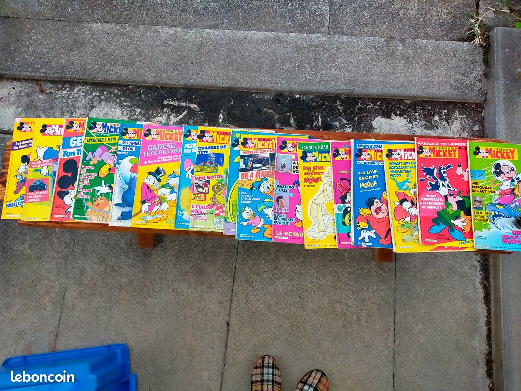 17 heddomadaires du Journal de Mickey de 1984 (image 1)