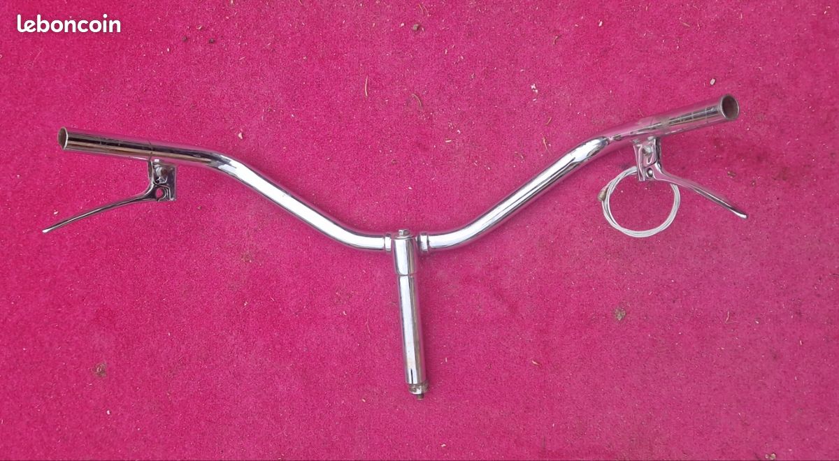 Guidon Fehling - Acier Chromé 22 mm