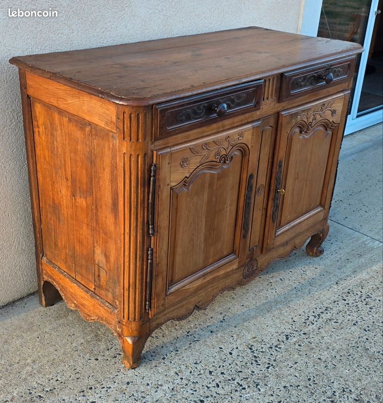 Bas buffet Ancien Style Louis XV (image 2)