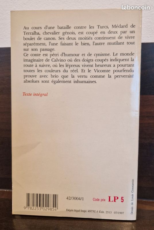 Le vicomte pourfendu-Italo Calvino (image 2)