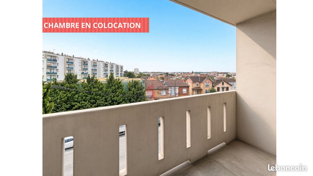 Appartement 4 pièces 12 m² · à Toulouse · 12 m² · 490 €/mois