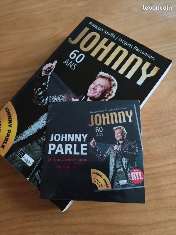 Livre Johnny 60 ans avec CD (image 1)
