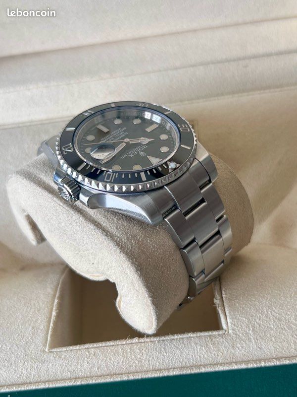 Rolex Submariner 116610LN 2019 Full Set révisée Bianchi Marseille montre automatique homme luxe plongée Oyster acier cadran noir lunette céramique boîte papiers maillons étanchéité (image 16)