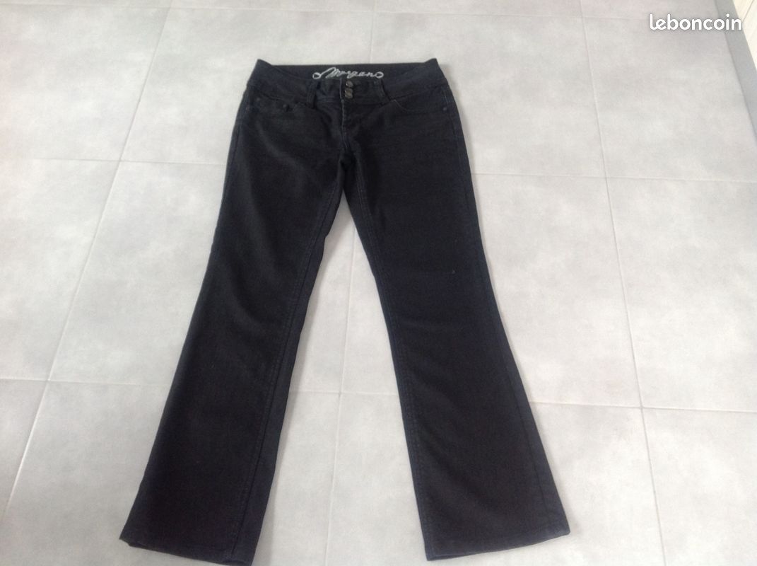 Pantalon noir - Taille 38 (image 1)