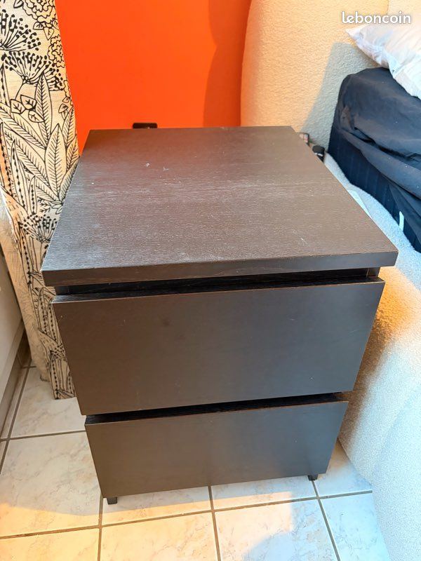 Commodes MALM IKEA noires (image 5)