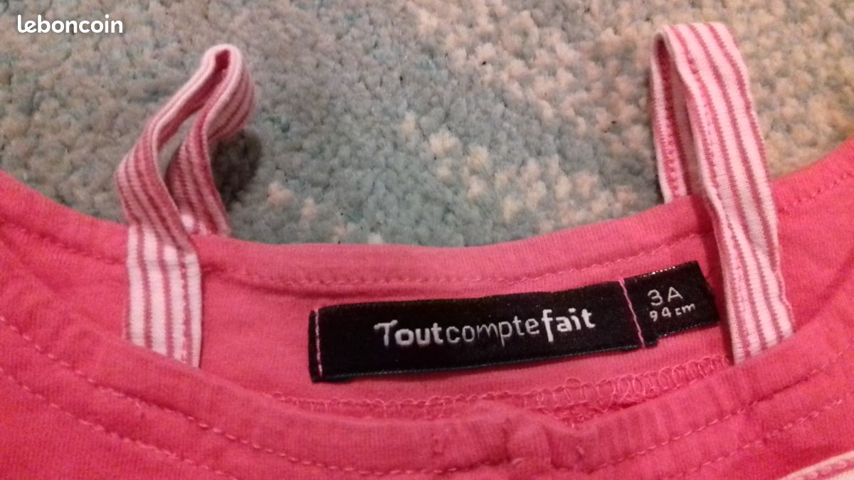 Tee-shirt fille taille 3 ans (image 5)