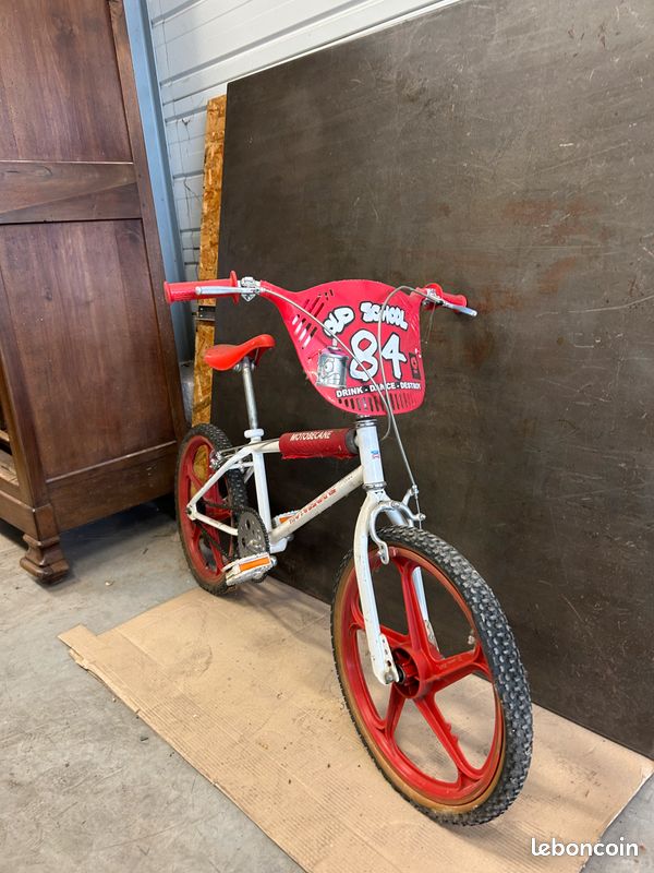 Moyeu Avant BMX Vintage 28 Trou - Suzue Compatible - Old School - Occasion (Manque Un écrou)
