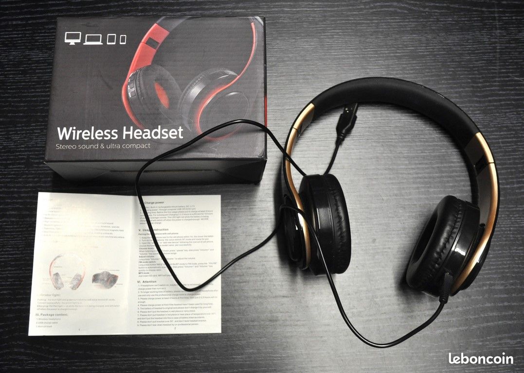 Casque audio HI-FI Wireless (image 1)