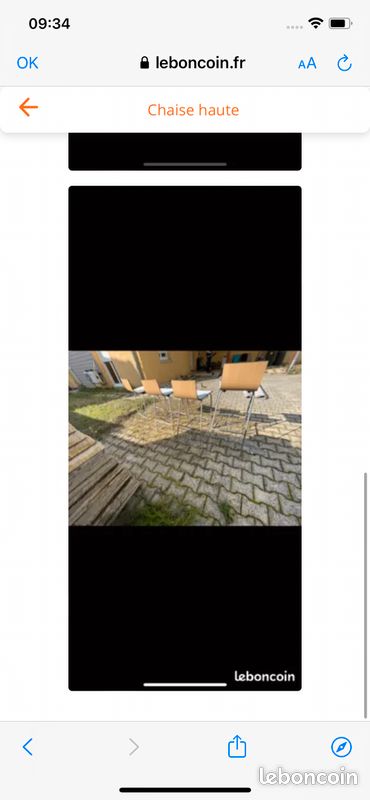 Lot de 4 chaises haute (image 3)