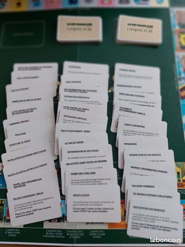 Jeu de société ancien : Business (image 8)