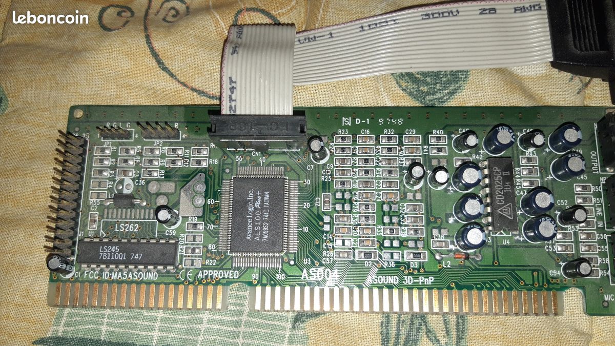 Carte son PCI ASOUND AS004 (image 2)