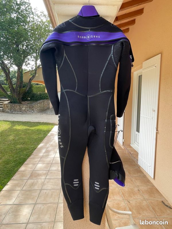 Combinaison plongée AQUALUNG ICELAND COMFORT SEMIDRY 7mm femme ML (image 1)