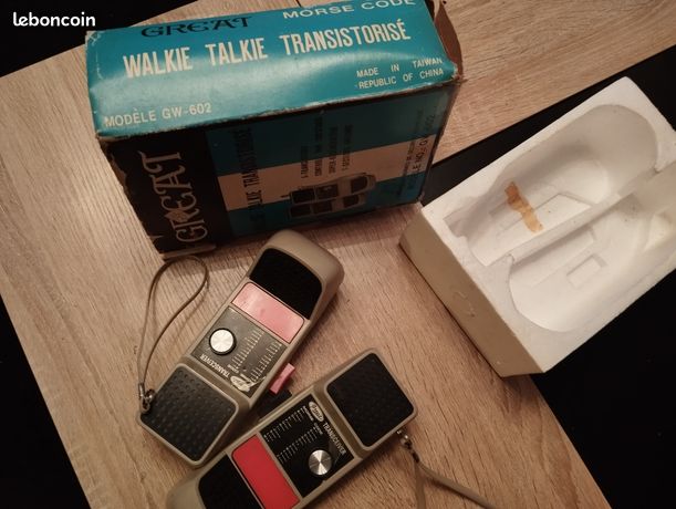 ② Talkies-Walkies Vintage à Découvrir