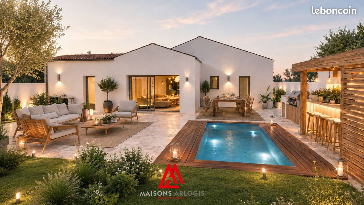 Terrain 303 m² Pont L Abbe D Arnoult (image 2)
