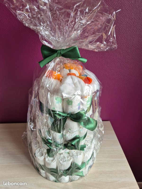 Gâteau de naissance garçon (image 1)