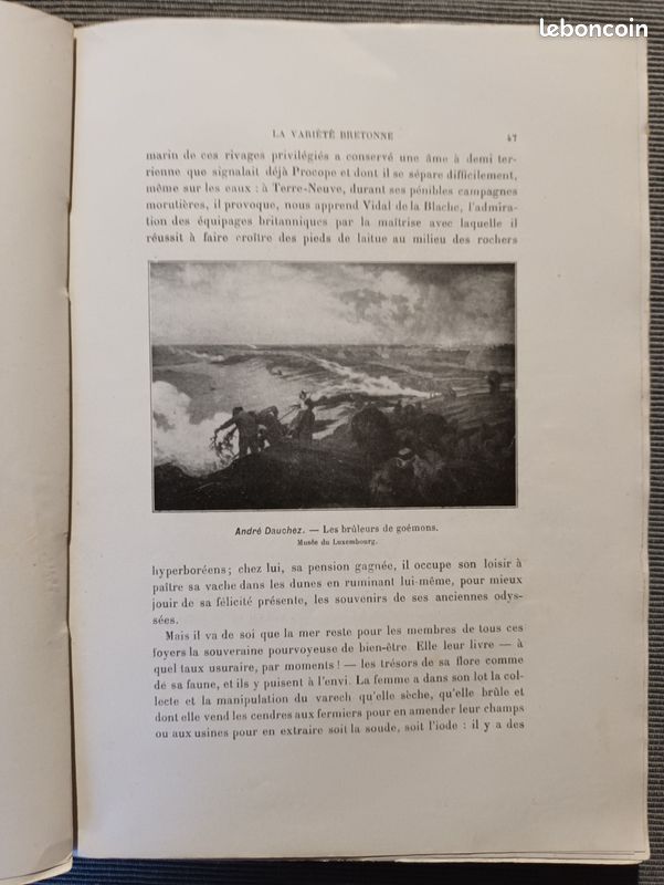 Anatole Le Braz, La Bretagne. Anthologies Illustrées 1928 (image 3)