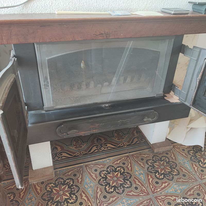 Insert (poêle à bois) - cheminée complète (image 5)