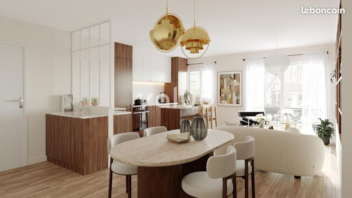 Appartement 4 pièces 90 m² · à Paris · 90 m² · 655 000 €